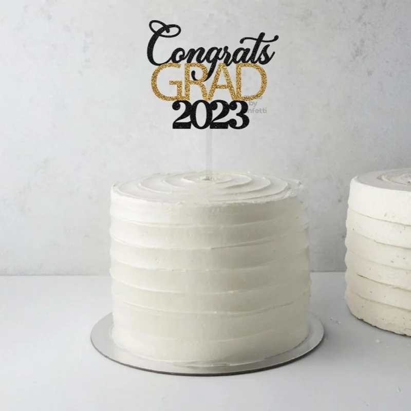 Congratulations Grad | Graduation Cake Topper