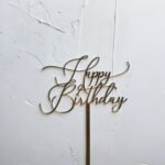 Happy Birthday Cake Topper