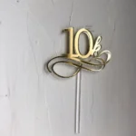 Social media milestone Cake Topper