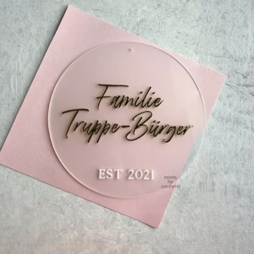 Family Door Sign