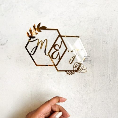 Wedding cake topper |  Anniversary | Engagement