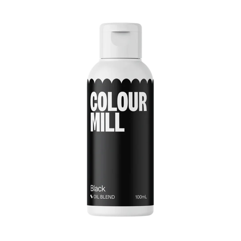Colour Mill Oil Based Food Colouring – Black - 100ml
