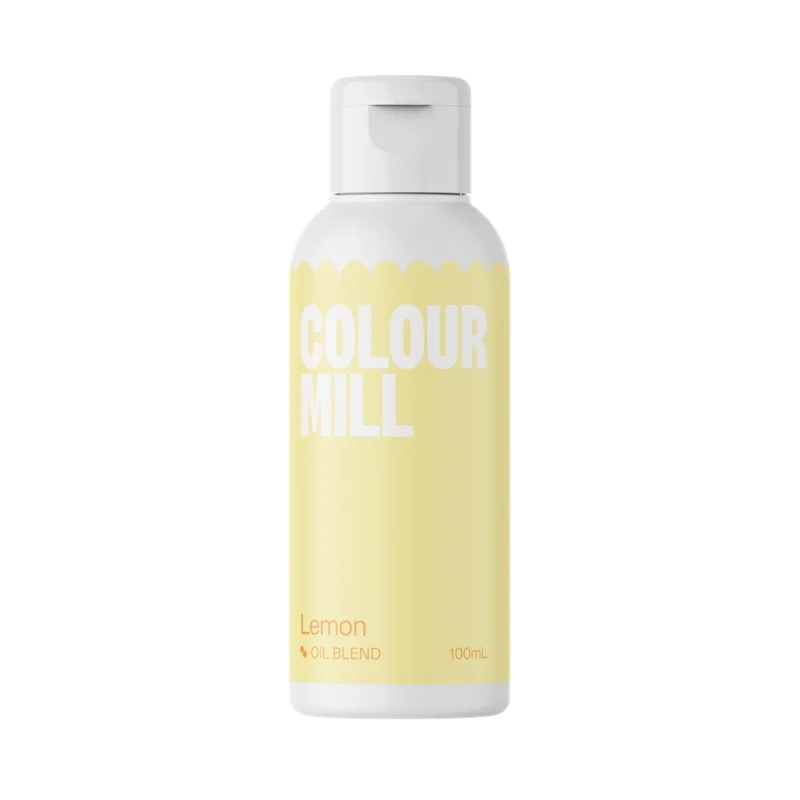 Colour Mill Oil Based Food Colouring – Lemon - 100ml