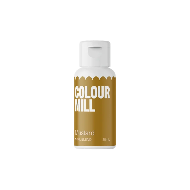 Colour Mill Oil Based Food Colouring – Mustard - 20ml