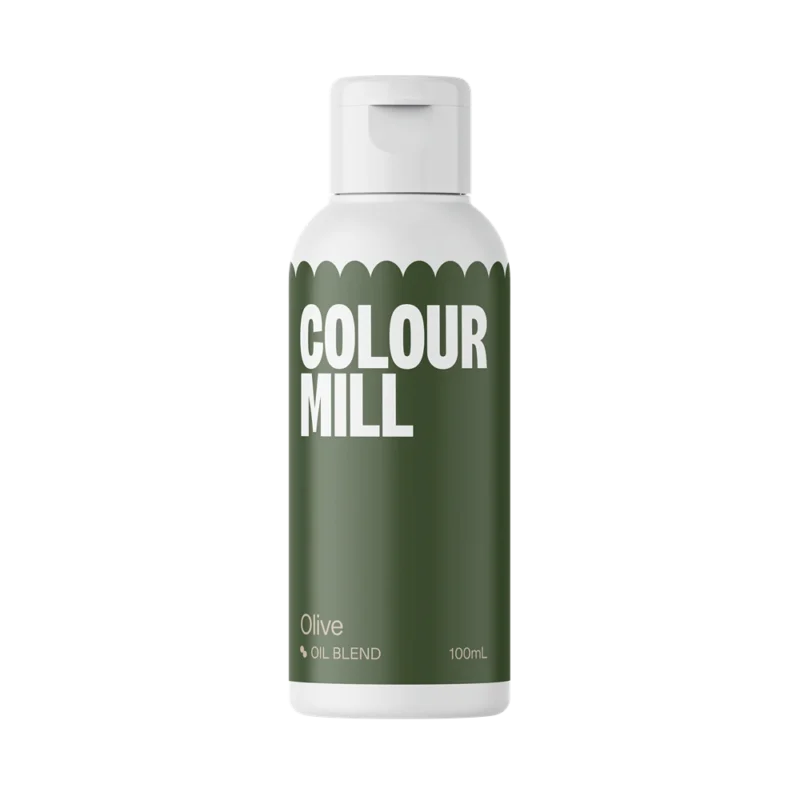 Colour Mill Oil Based Food Colouring – Olive - 100ml
