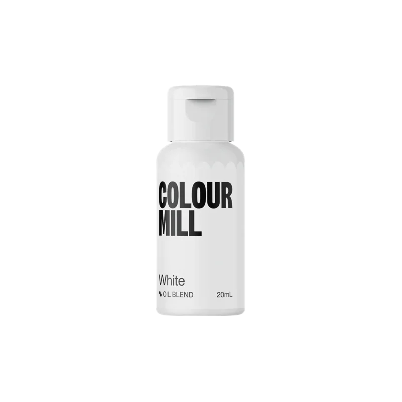 Colour Mill Oil Based Food Colouring – White - 20ml