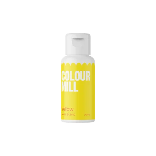 Colour Mill Oil Based Food Colouring – Yellow - 20ml