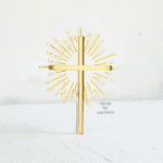 Elegant Holy Communion Cake Badge